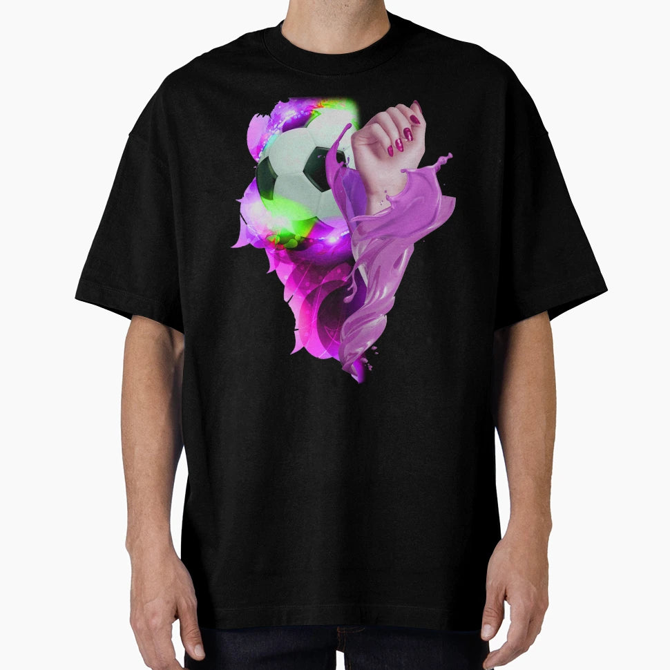 Football Female T-Shirt - Trendy Graphic Men Women - T-Shirt, Sweatshirt, Hoodie