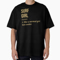 Surf Girl Definition in Gold by XCIV - Adult & Kids T-Shirts, Sweatshirts & Hoodies apparel design preview 1