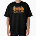 Tis Season Autumn Football And T-Shirt - Casual Everyday Wear for Adults - T-Shirt, Sweatshirt, Hoodie