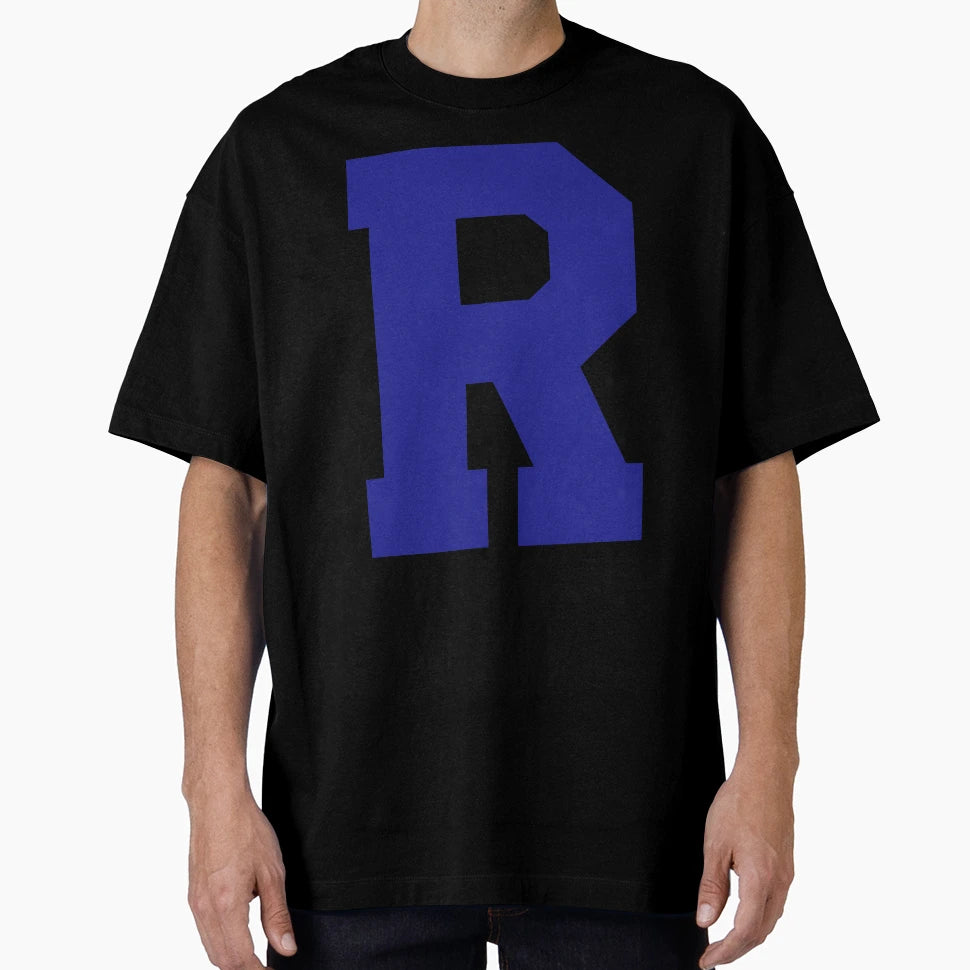 Alphabet Blue M Sports Letter M T-Shirt - Unique Graphic for Adults - T-Shirt, Sweatshirt, Hoodie