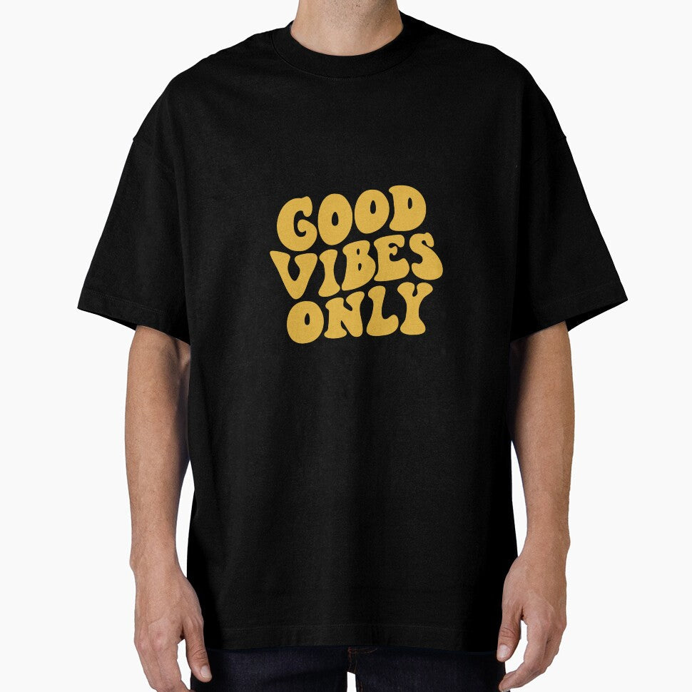 Good Vibes Only by MotivatedType - Adult & Kids T-Shirts, Sweatshirts & Hoodies apparel design preview 1