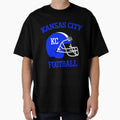 Kansas City Football And T-Shirt - Custom Art Print for Adults - T-Shirt, Sweatshirt, Hoodie