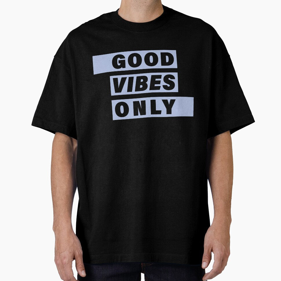 Good Vibes Only Blue by TWPCdesigns - Adult & Kids T-Shirts, Sweatshirts & Hoodies apparel design preview 1