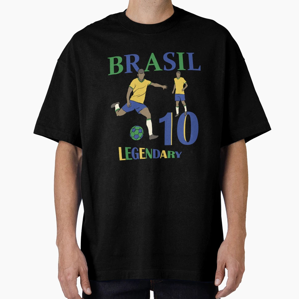 Brasil Futebol T-Shirt - Casual Everyday Wear Men Women - T-Shirt, Sweatshirt, Hoodie