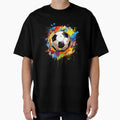 Soccer Ball T-Shirt - Graphic Print Unisex - T-Shirt, Sweatshirt, Hoodie