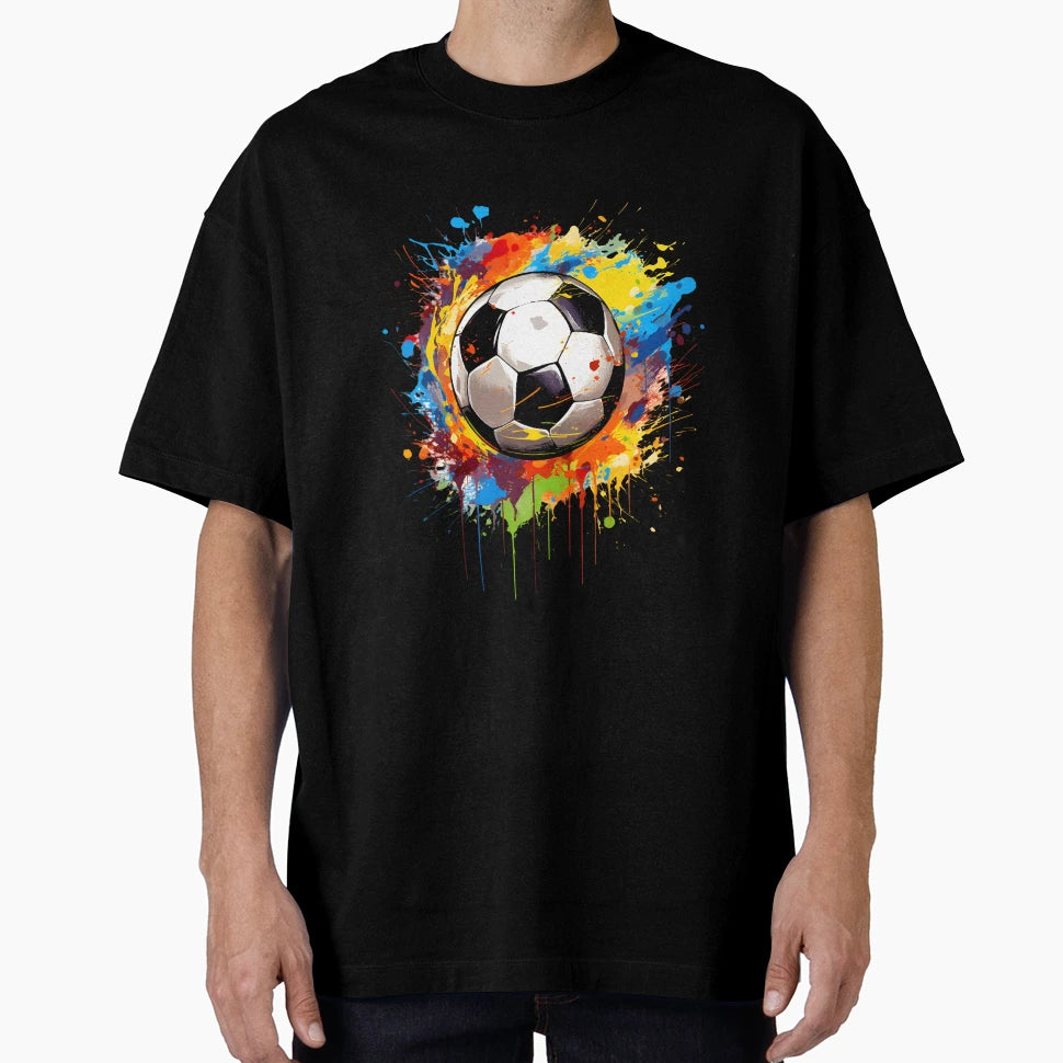 Soccer Ball T-Shirt - Graphic Print Unisex - T-Shirt, Sweatshirt, Hoodie