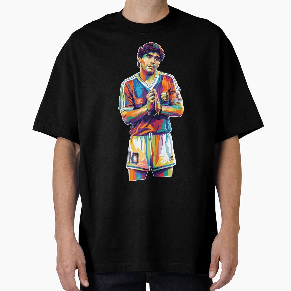 Maradona Wpap T-Shirt - Trendy Graphic Men Women - T-Shirt, Sweatshirt, Hoodie
