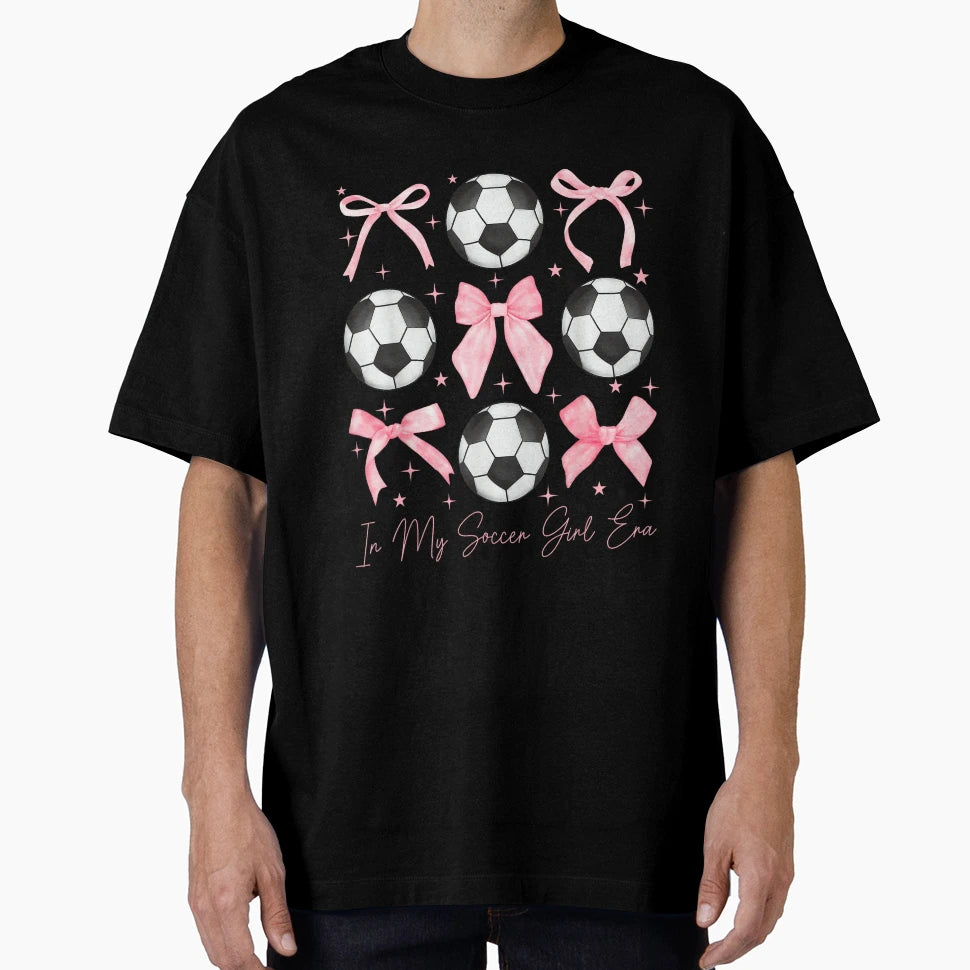 Soccer My Soccer Era Groovy T-Shirt - Casual Everyday Wear for Adults - T-Shirt, Sweatshirt, Hoodie