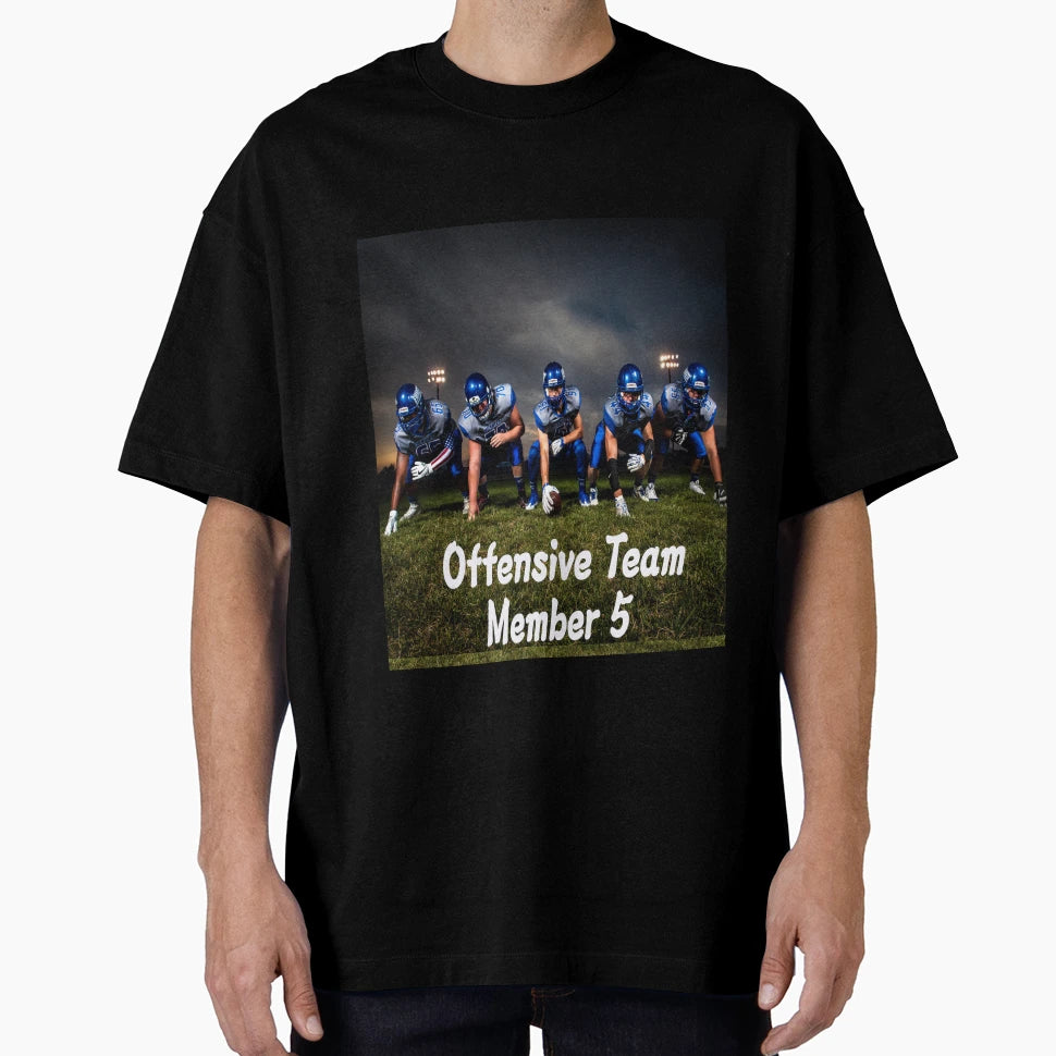 Target Team Member Five Offensive Team T-Shirt - Unique Graphic Unisex - T-Shirt, Sweatshirt, Hoodie