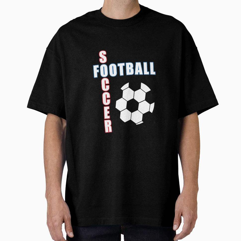 Soccer Football T-Shirt - Novelty Apparel Unisex - T-Shirt, Sweatshirt, Hoodie