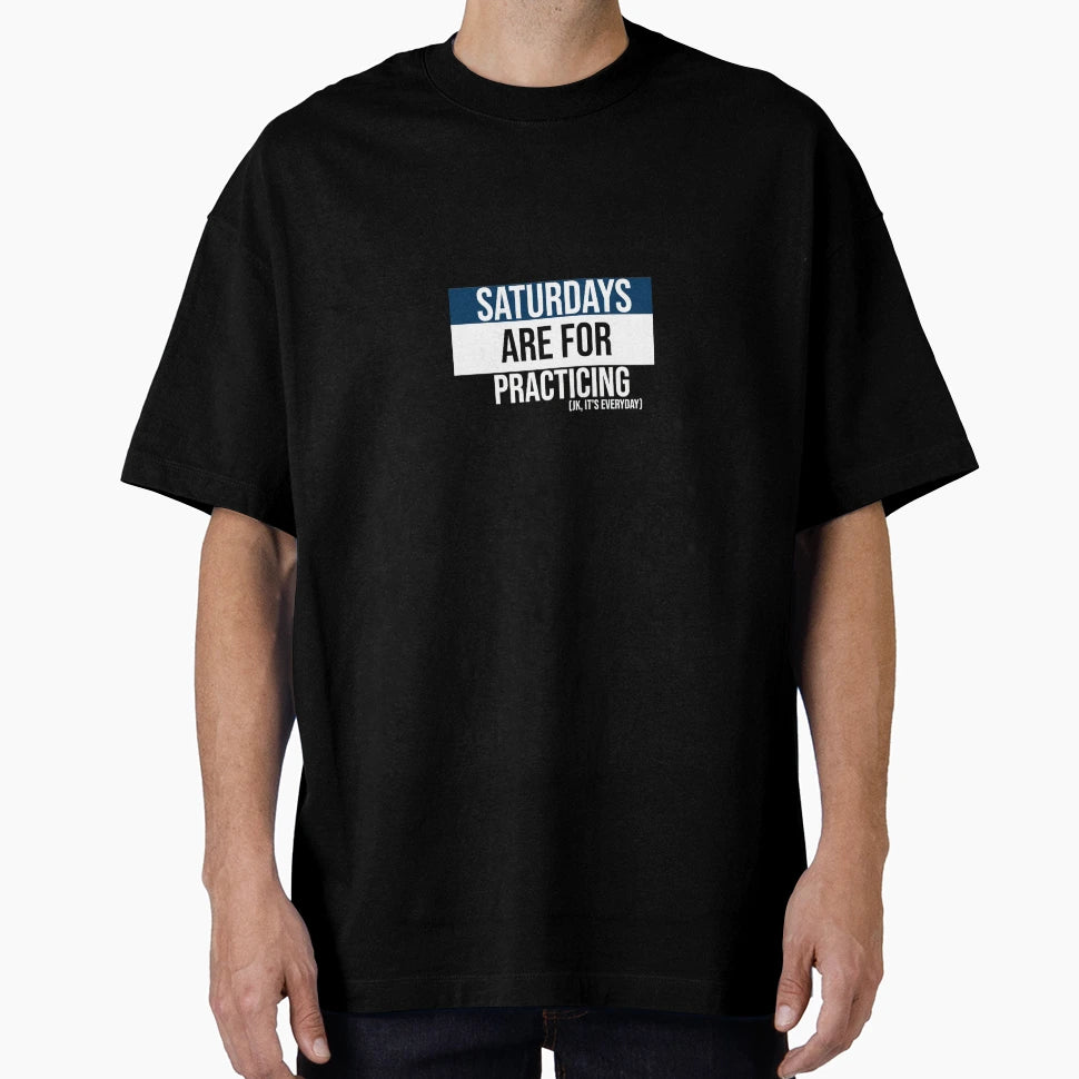 Tri Color Blue White Black Saturdays T-Shirt - Streetwear Style Men Women - T-Shirt, Sweatshirt, Hoodie