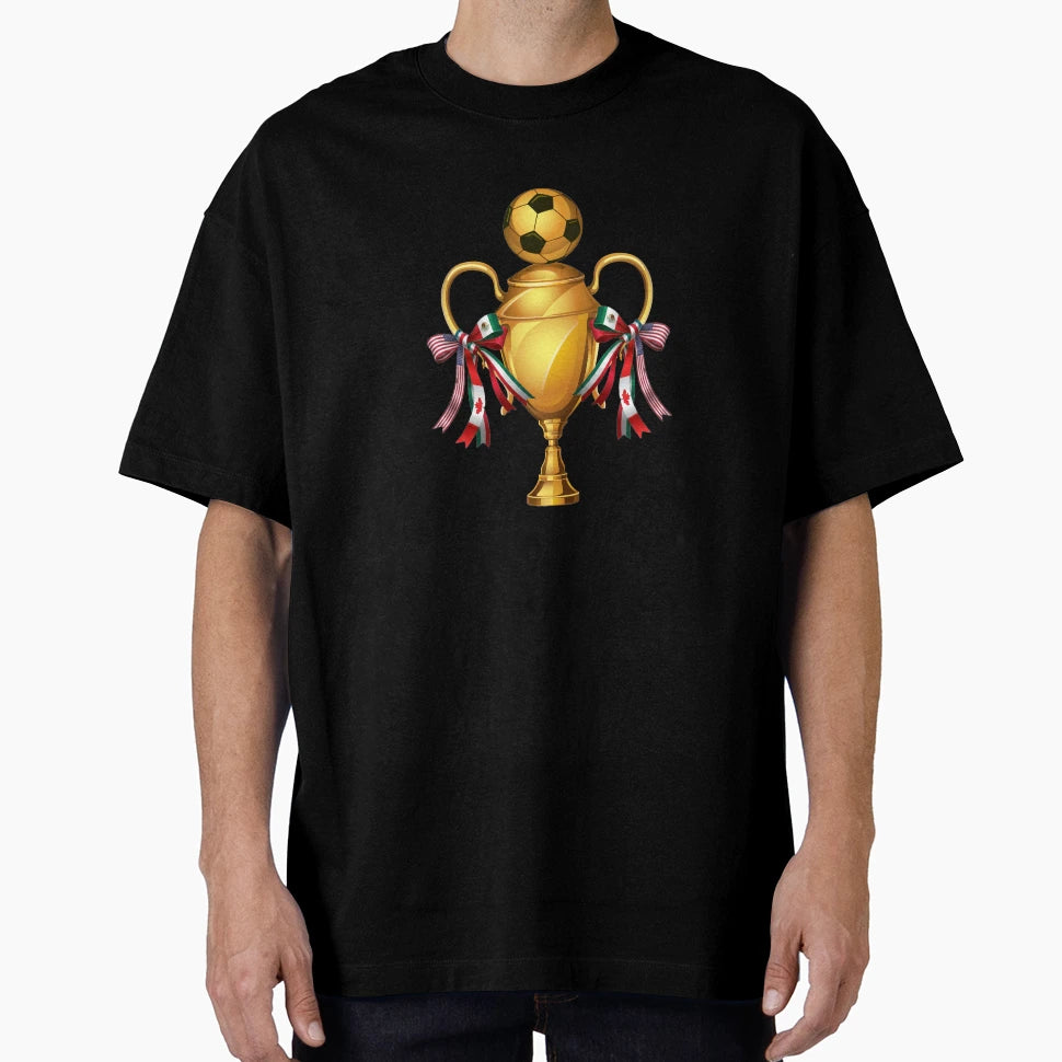 2026 World Cup Gold Trophy T-Shirt - Graphic Print Men Women - T-Shirt, Sweatshirt, Hoodie