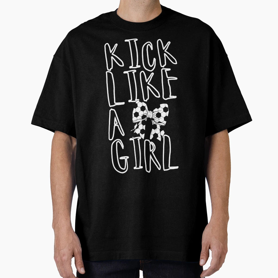 Kick Like T-Shirt - Minimalist Print Men Women - T-Shirt, Sweatshirt, Hoodie