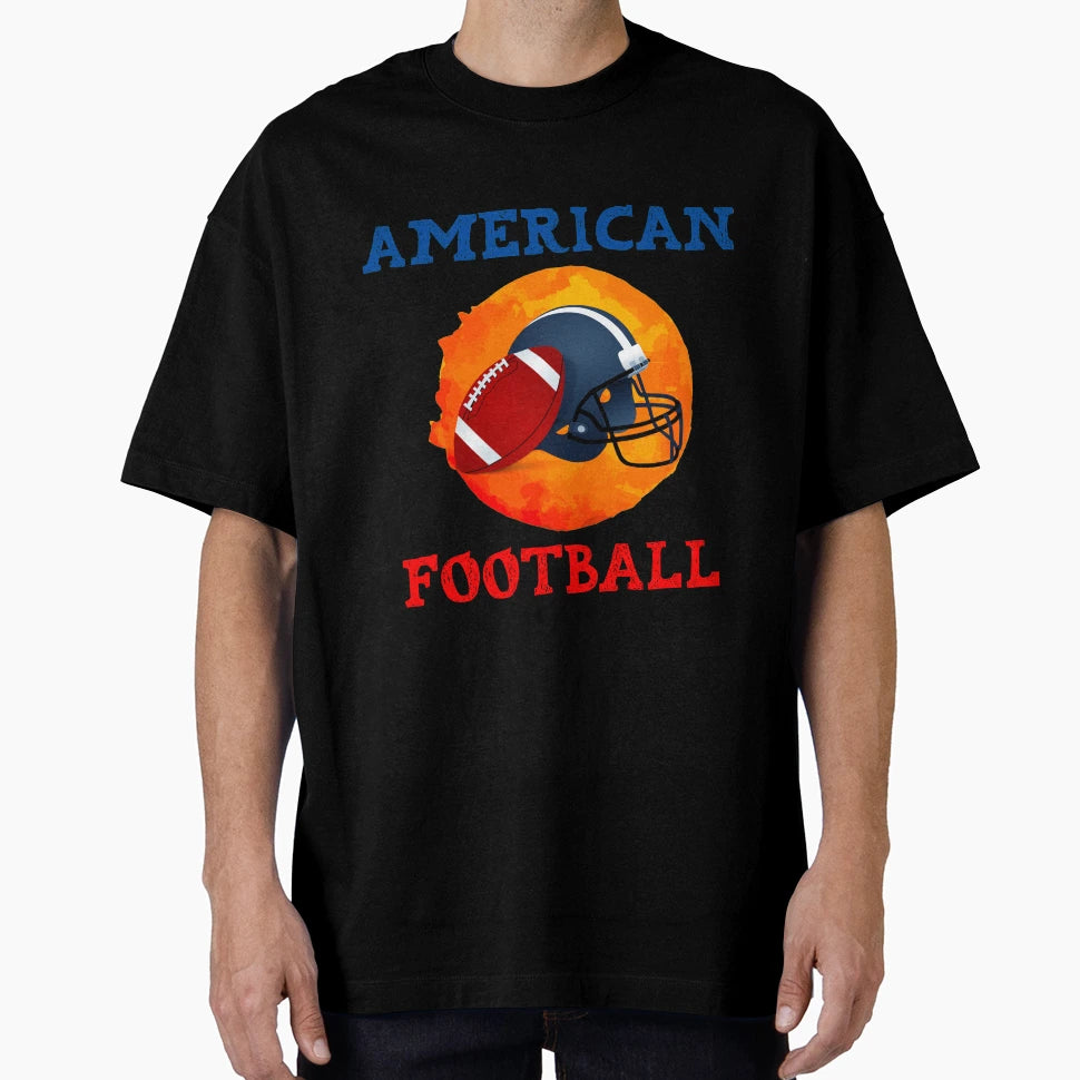 American Football Usa America Sports T-Shirt - Unique Graphic for Adults - T-Shirt, Sweatshirt, Hoodie
