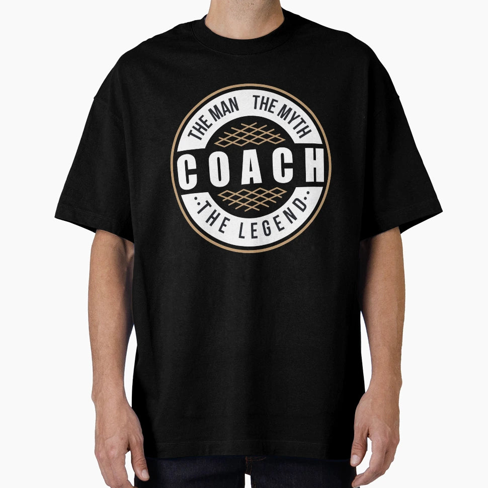 Coach Myth Legend T-Shirt - Minimalist Print Men Women - T-Shirt, Sweatshirt, Hoodie
