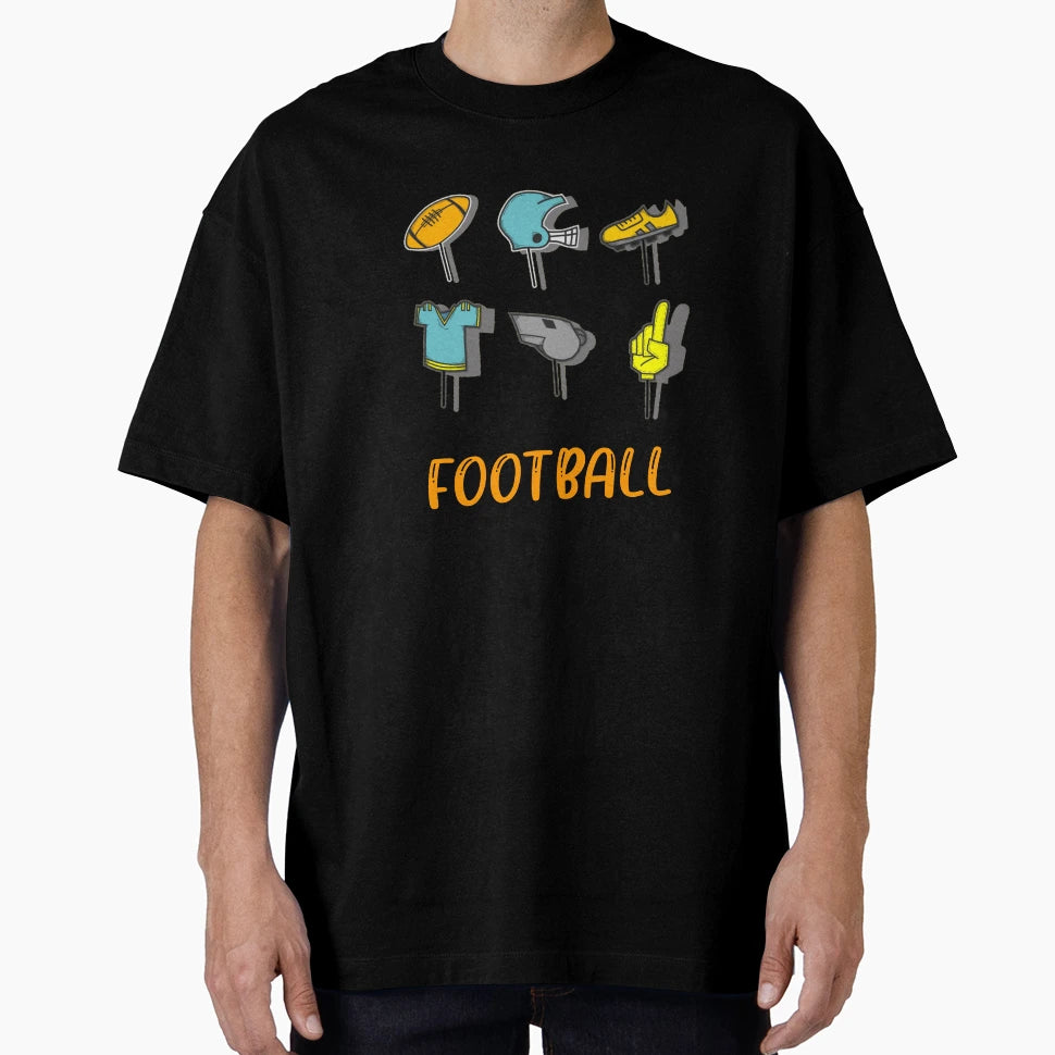 Football Designs Gift T-Shirt - Minimalist Print Unisex - T-Shirt, Sweatshirt, Hoodie
