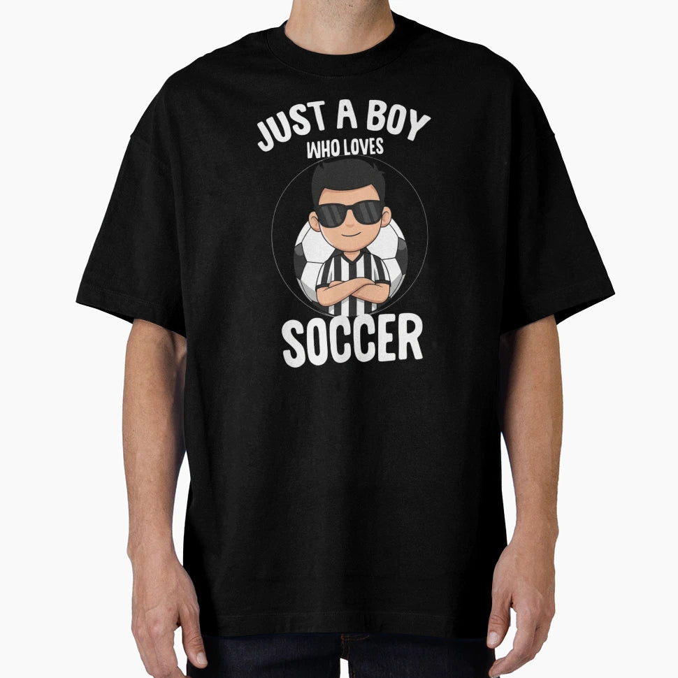 Just Who Loves Soccer Soccer Fan T-Shirt - Fun Novelty Design Unisex - T-Shirt, Sweatshirt, Hoodie