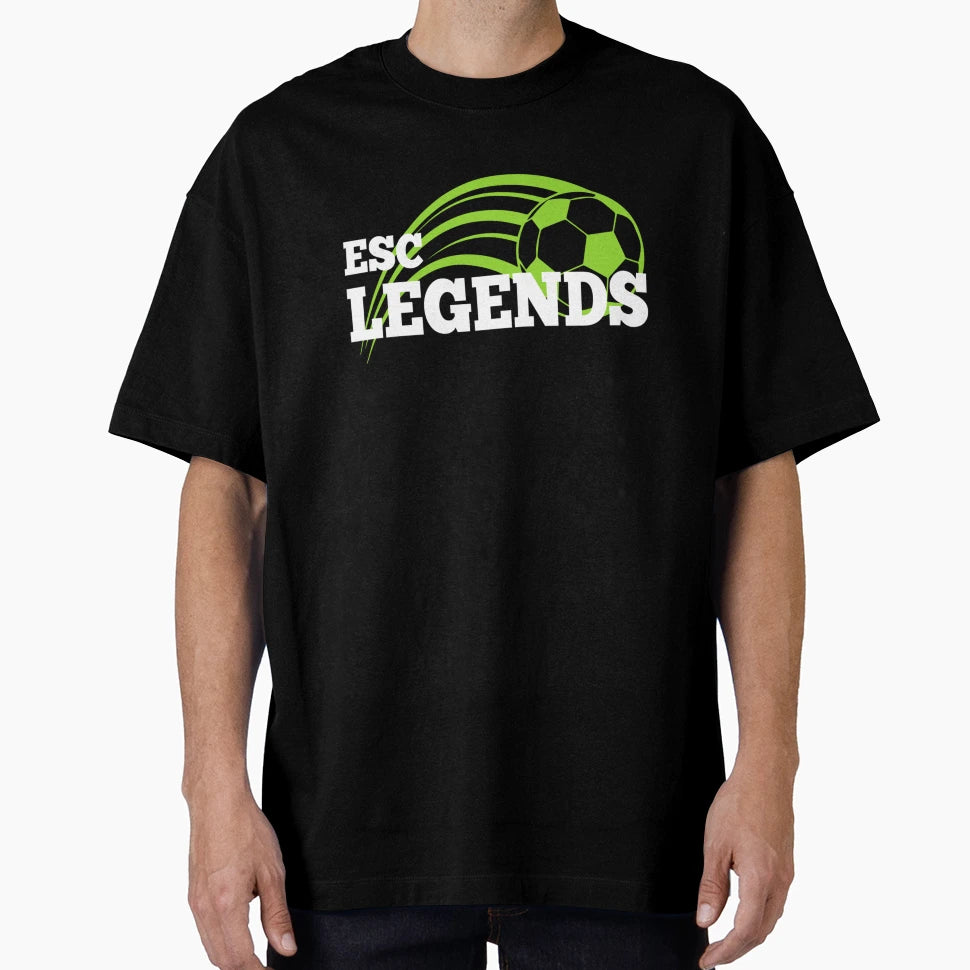Esc Legends Indoor Soccer Team T-Shirt - Graphic Print for Adults - T-Shirt, Sweatshirt, Hoodie