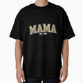 Mama Est 2026 Leopard Mother New T-Shirt - Casual Everyday Wear Men Women - T-Shirt, Sweatshirt, Hoodie