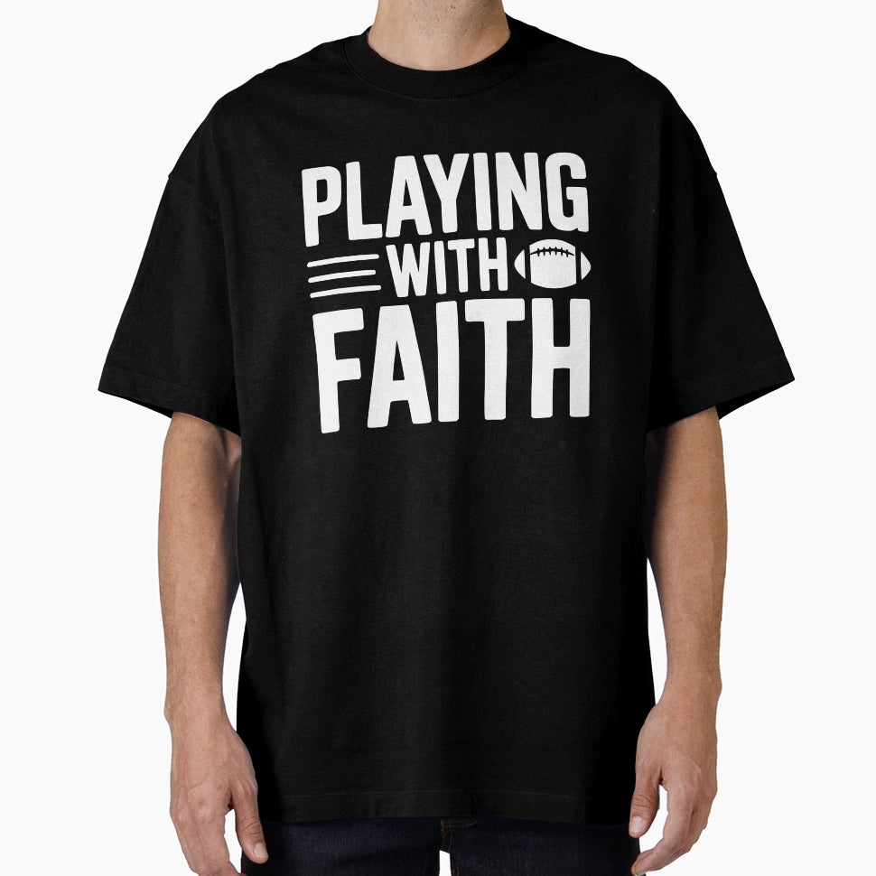 Playing Faith T-Shirt - Aesthetic Graphic for Adults - T-Shirt, Sweatshirt, Hoodie