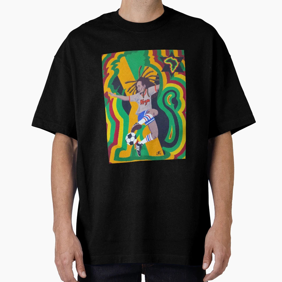 Kaya Futbol Marley T-Shirt - Novelty Apparel for Adults - T-Shirt, Sweatshirt, Hoodie