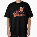 Tis Season Football Smiling Football T-Shirt - Trendy Graphic for Adults - T-Shirt, Sweatshirt, Hoodie