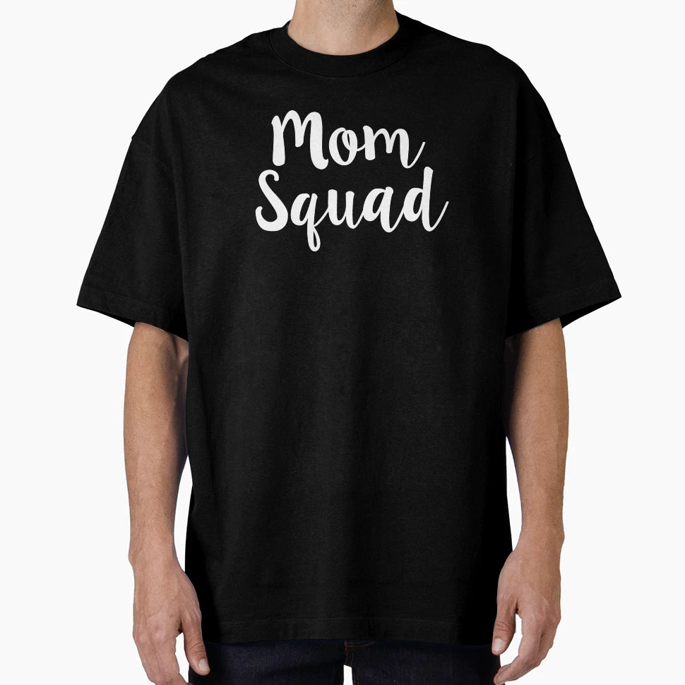 Mom Squad Funny Mother Club Group T-Shirt - Aesthetic Graphic Men Women - T-Shirt, Sweatshirt, Hoodie