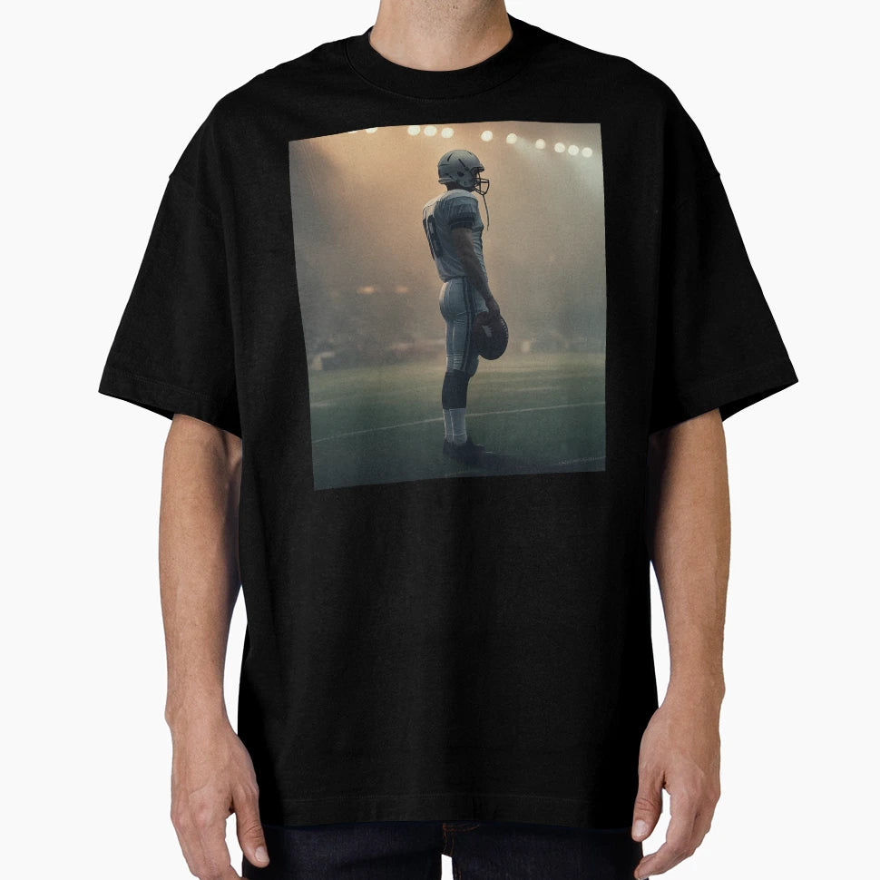 Emotional Football Scene Dreamy T-Shirt - Aesthetic Graphic Men Women - T-Shirt, Sweatshirt, Hoodie