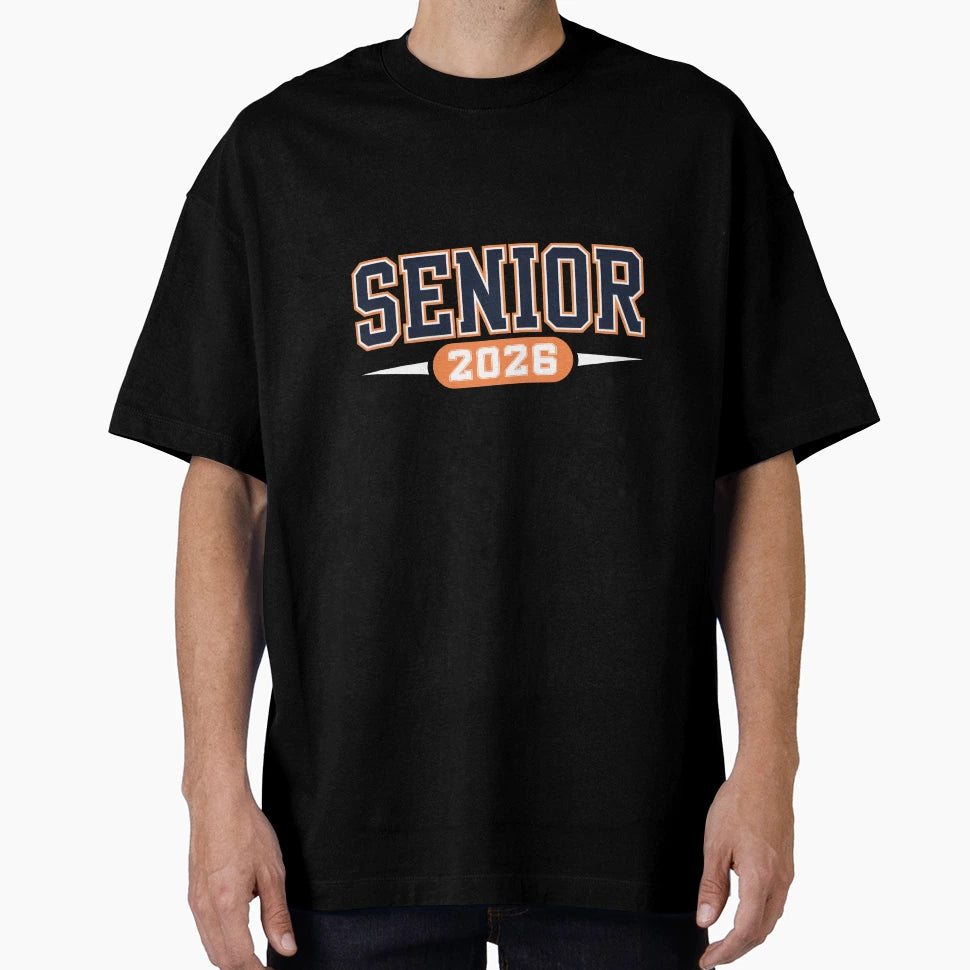 Senior Class 2026 T-Shirt - Graphic Print Unisex - T-Shirt, Sweatshirt, Hoodie