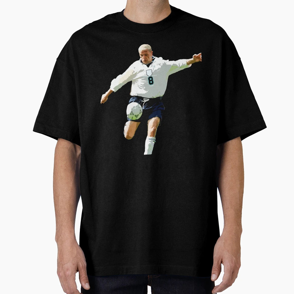 Paul Gascoigne T-Shirt - Minimalist Print for Adults - T-Shirt, Sweatshirt, Hoodie