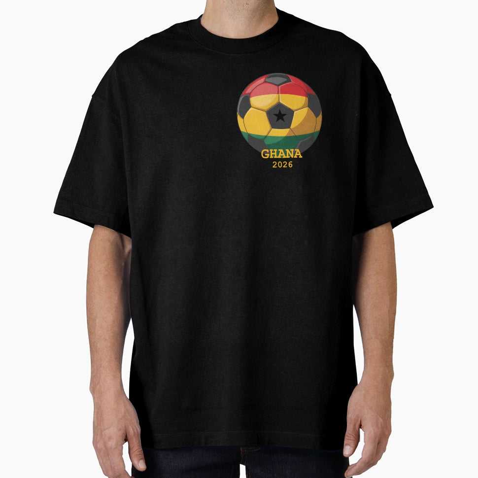 Ghana 2026 Soccer Games T-Shirt - Graphic Print Unisex - T-Shirt, Sweatshirt, Hoodie