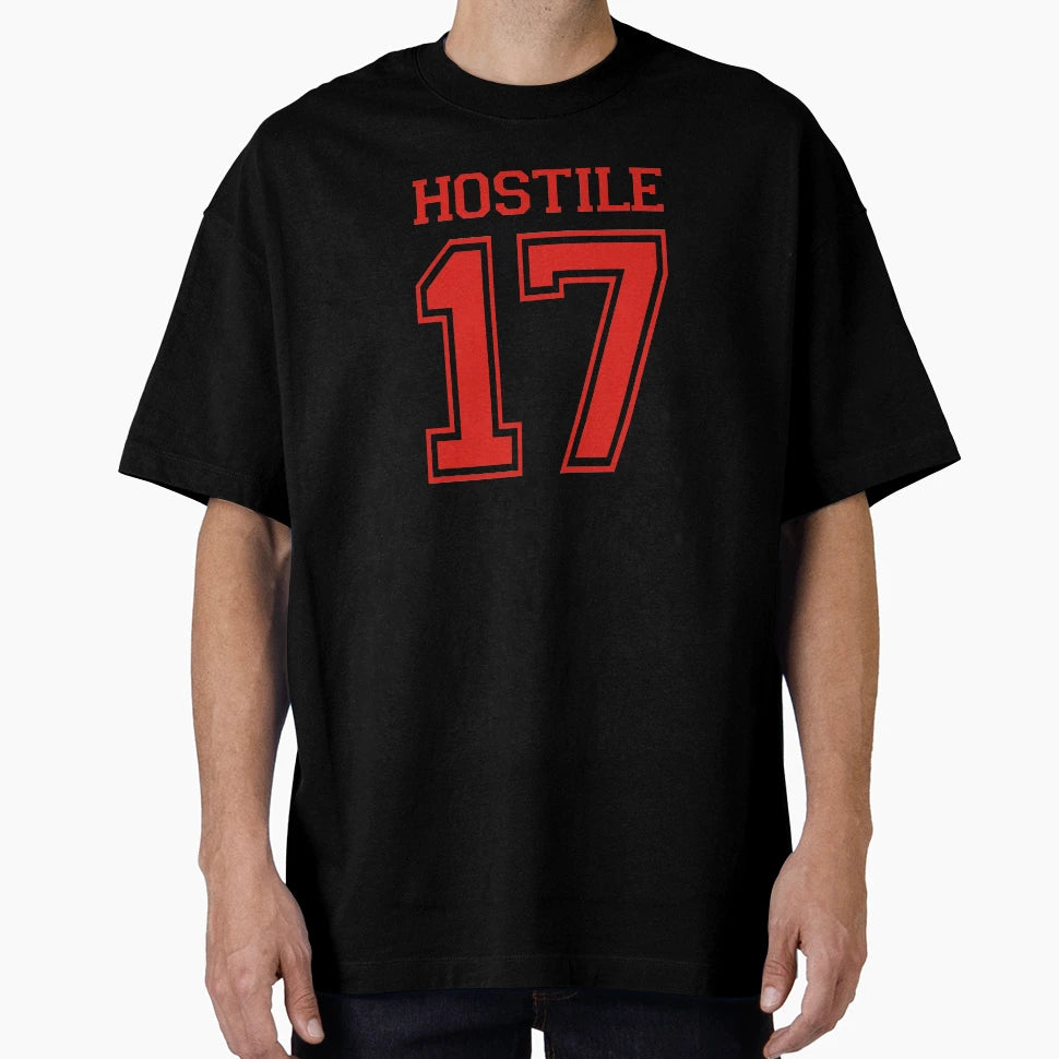 Hostile 17 T-Shirt - Aesthetic Graphic for Adults - T-Shirt, Sweatshirt, Hoodie