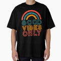 Good Vibes Only Vintage Rainbow by chaybduparek - Adult & Kids T-Shirts, Sweatshirts & Hoodies apparel design preview 1