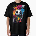 Explosive Soccer Colorful Passion T-Shirt - Aesthetic Graphic Unisex - T-Shirt, Sweatshirt, Hoodie