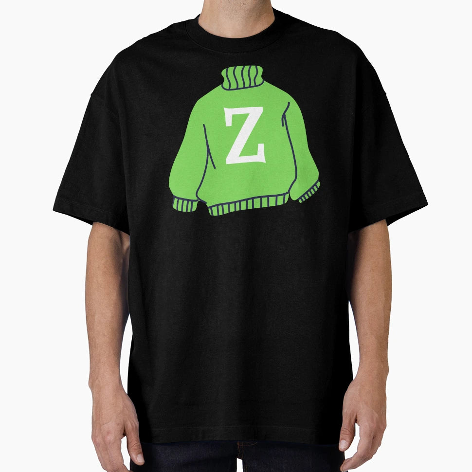 Letter T-Shirt - Minimalist Print for Adults - T-Shirt, Sweatshirt, Hoodie