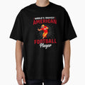 Football Lover American Football Player T-Shirt - Trendy Graphic Men Women - T-Shirt, Sweatshirt, Hoodie
