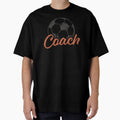 Soccer Coach Football Ball T-Shirt - Custom Art Print Men Women - T-Shirt, Sweatshirt, Hoodie