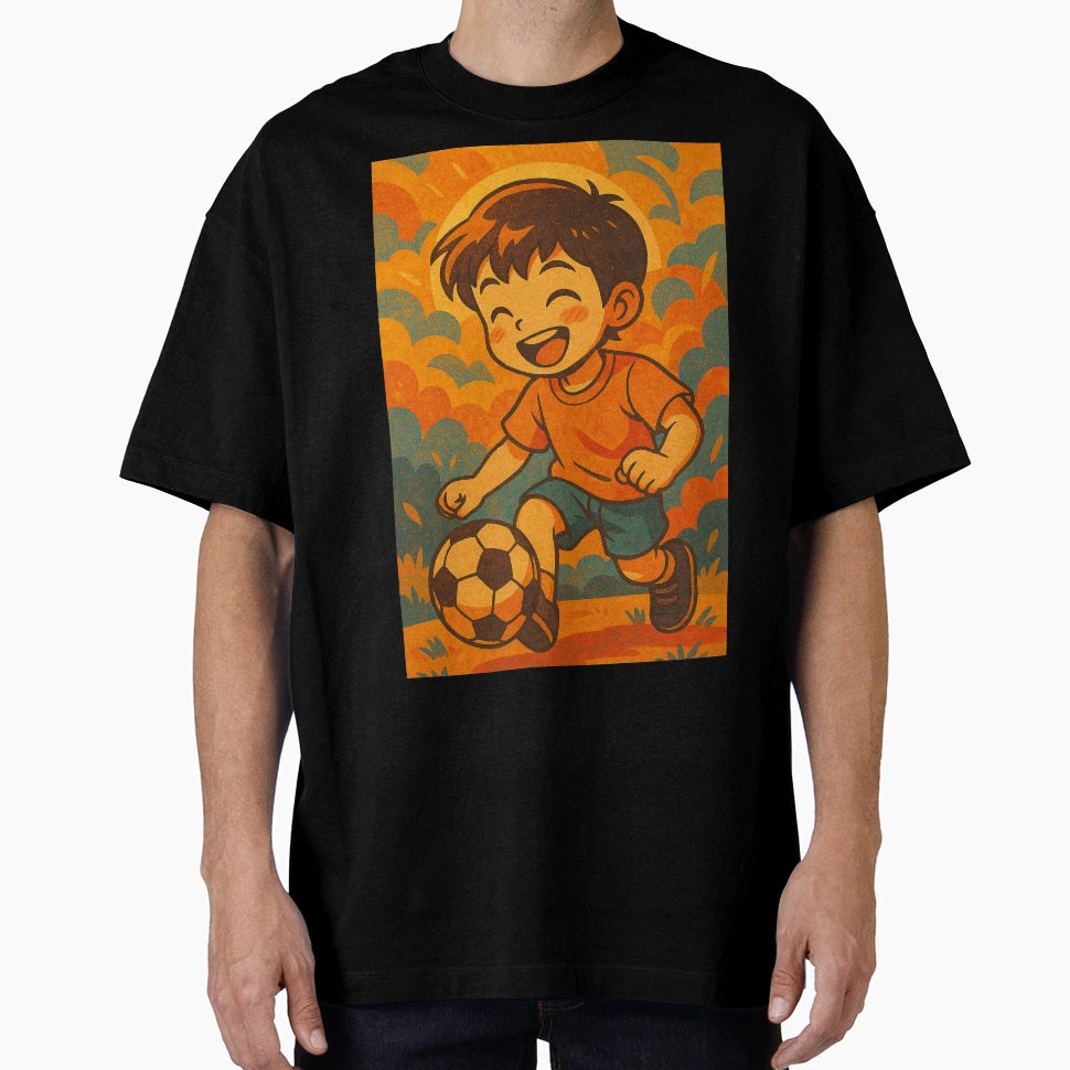 Child Soccer Sun Joy T-Shirt - Novelty Apparel Men Women - T-Shirt, Sweatshirt, Hoodie