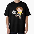 Little Kicking Soccer Ball T-Shirt - Novelty Apparel Unisex - T-Shirt, Sweatshirt, Hoodie