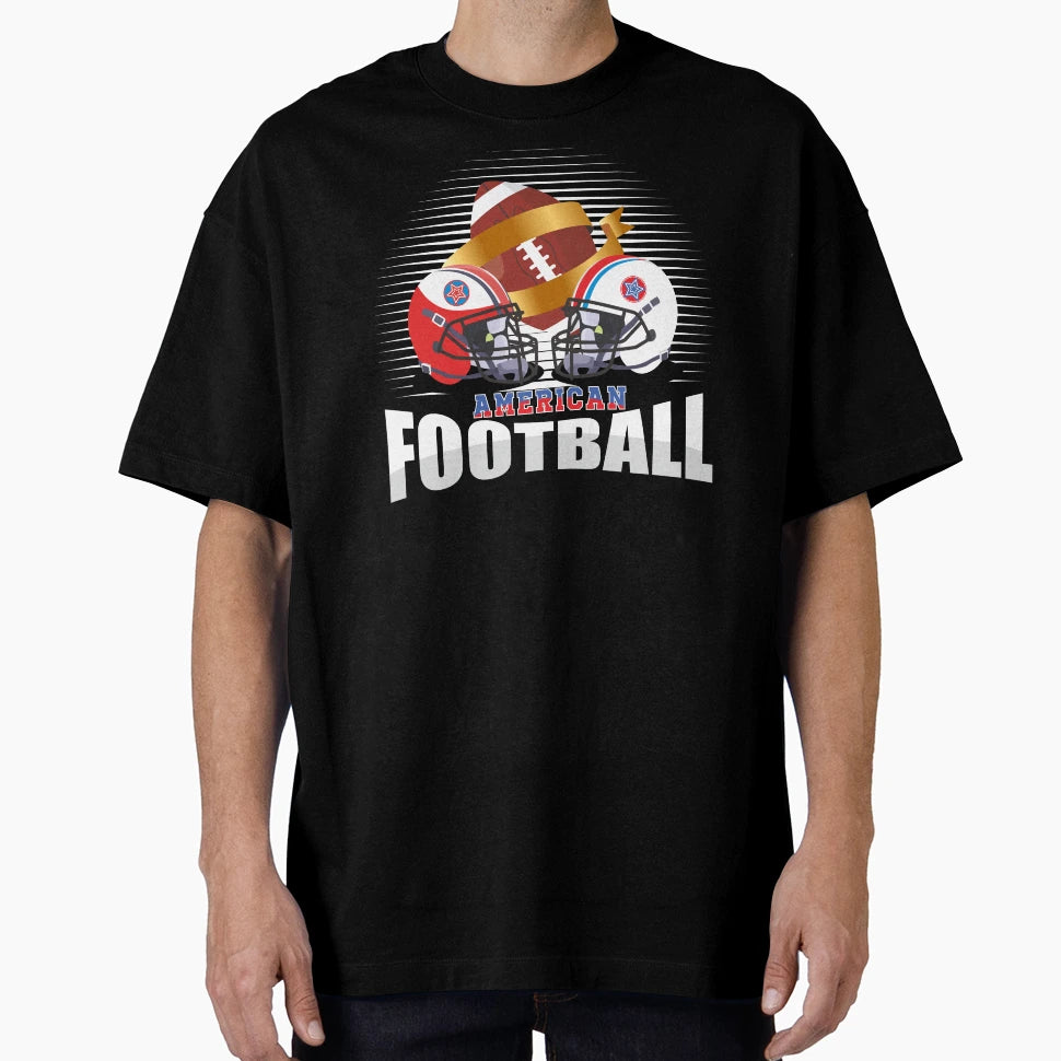 American Football Funny T-Shirt - Aesthetic Graphic Unisex - T-Shirt, Sweatshirt, Hoodie