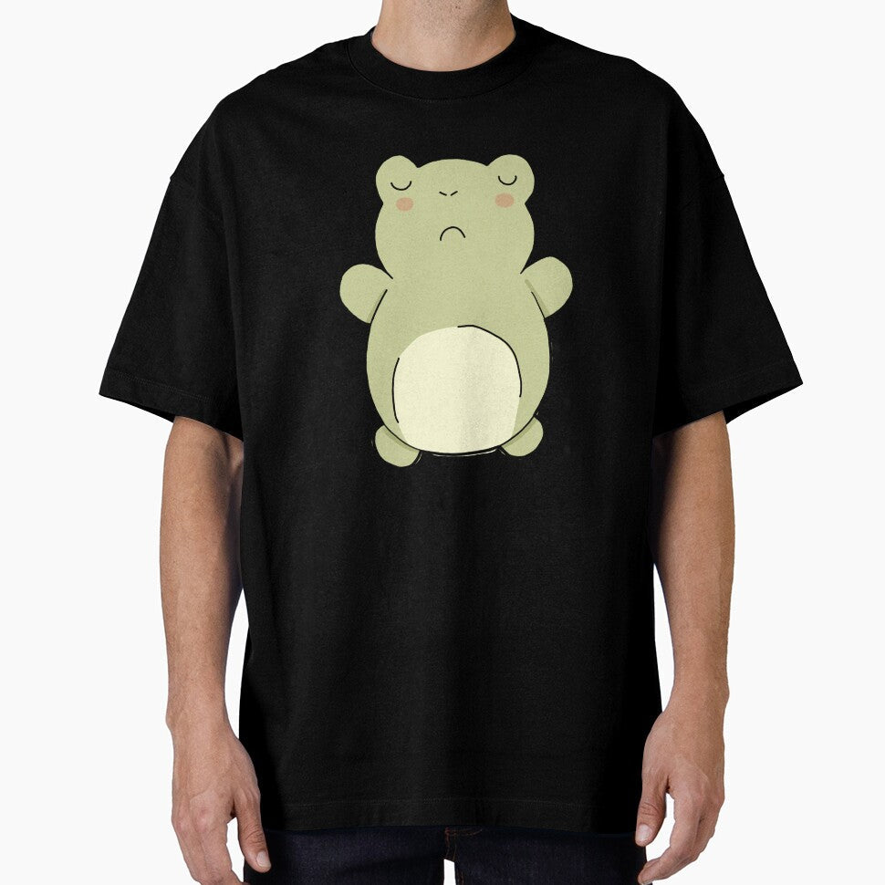 Adorable mad frog. Cute animal illustration. by - Adult & Kids T-Shirts, Sweatshirts & Hoodies apparel design preview 1