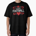 Football T-Shirt - Novelty Apparel for Adults - T-Shirt, Sweatshirt, Hoodie