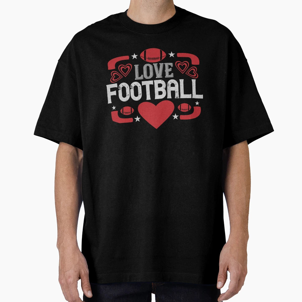 Football T-Shirt - Novelty Apparel for Adults - T-Shirt, Sweatshirt, Hoodie