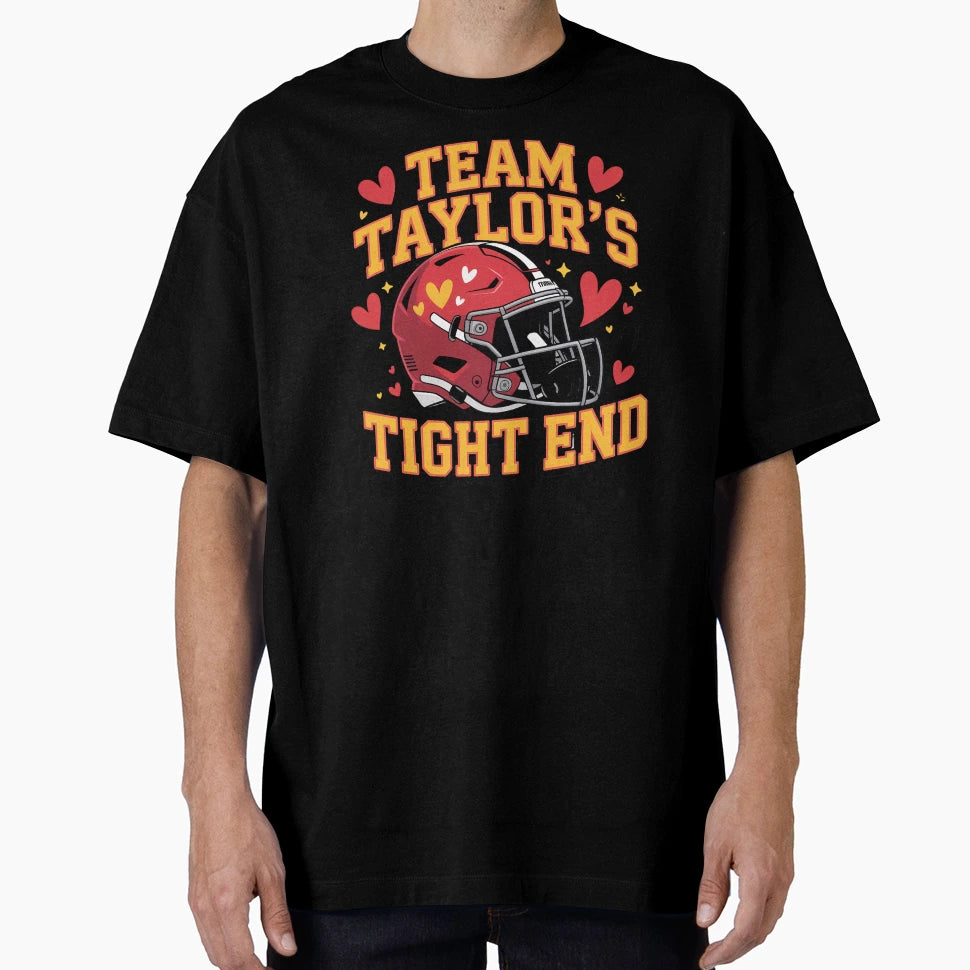 Team Taylors Tight End Funny Pop T-Shirt - Custom Art Print for Adults - T-Shirt, Sweatshirt, Hoodie