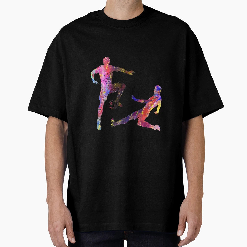 Mens Football Avoiding Tackle Art T-Shirt - Unique Graphic Men Women - T-Shirt, Sweatshirt, Hoodie