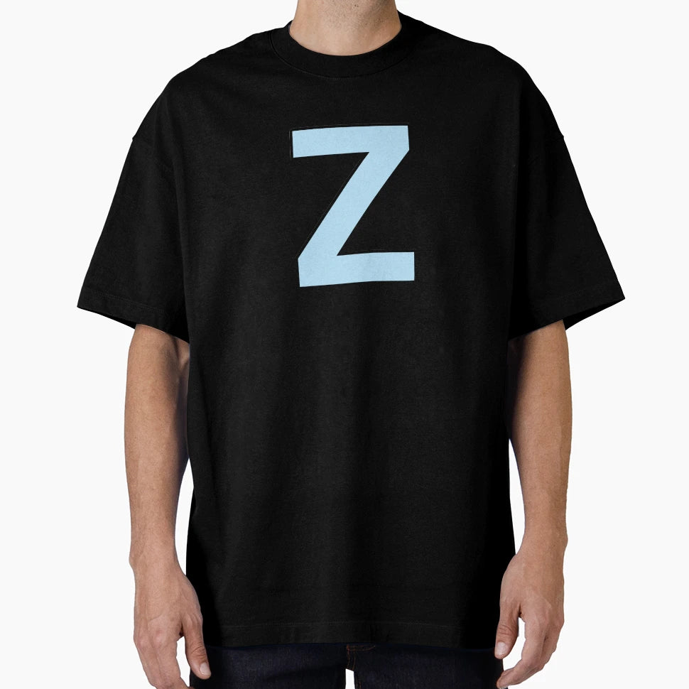 Blue Letter Z T-Shirt - Aesthetic Graphic Men Women - T-Shirt, Sweatshirt, Hoodie