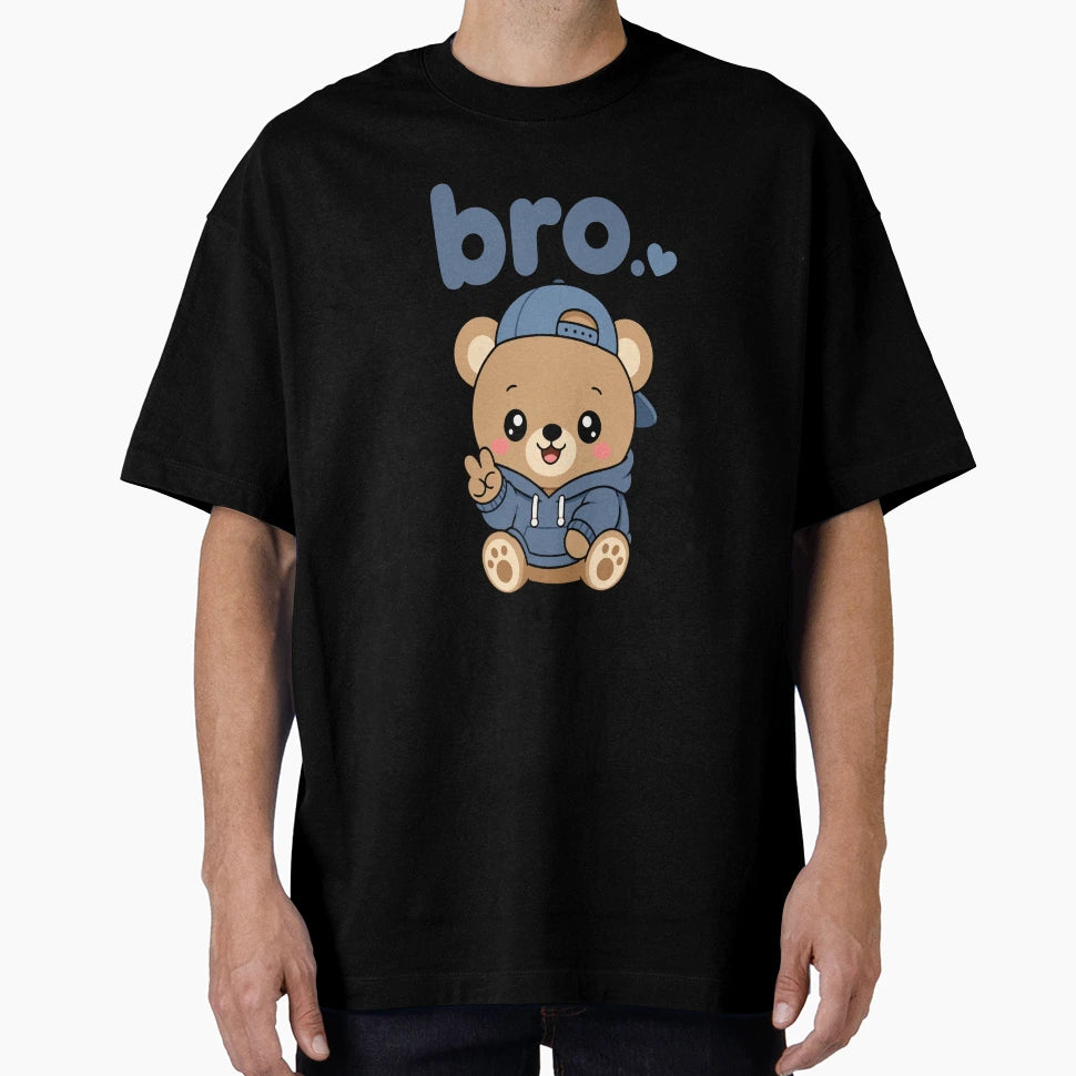 Bear Bro T-Shirt - Aesthetic Graphic Men Women - T-Shirt, Sweatshirt, Hoodie