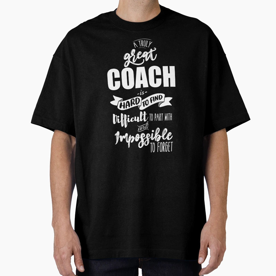 Best Coach Ever Coach Thank You Gifts T-Shirt - Minimalist Print Men Women - T-Shirt, Sweatshirt, Hoodie