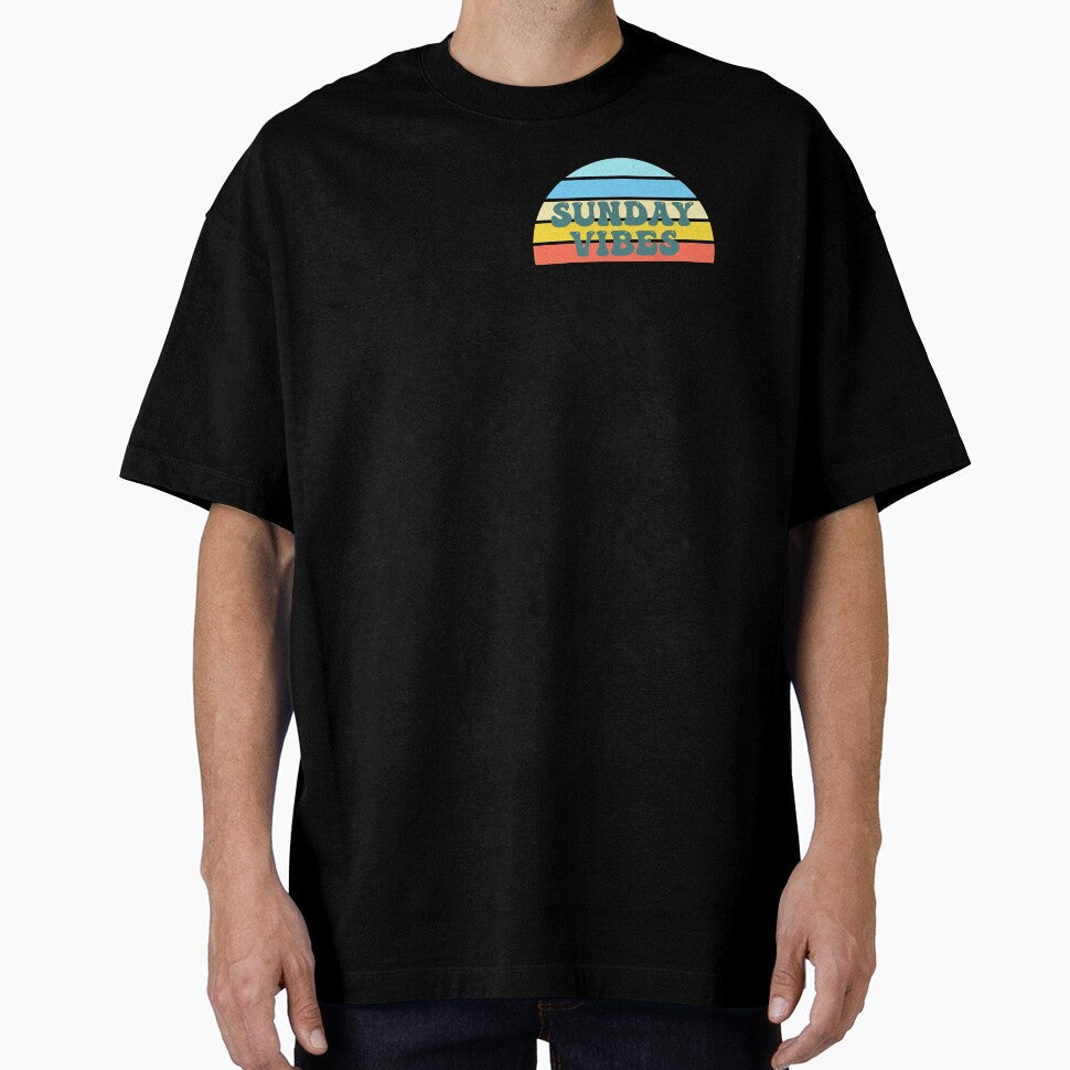 Sunday Vibes by VintagePathway - Adult & Kids T-Shirts, Sweatshirts & Hoodies apparel design preview 1