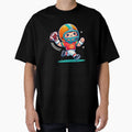 Adorable Quarterback Throwing Football T-Shirt - Minimalist Print Men Women - T-Shirt, Sweatshirt, Hoodie